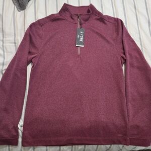 Rhone Men's Burgundy Sweater